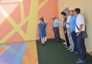 Mārupes Domes deputāti apseko novada sporta bāzes un laukumus, 07.08.2013.