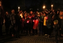 Lāpu gājiens un piemiņas brīdis Mārupes kapos; Foto: L.Allens 11.11.2015.