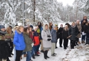 Atceres brīdis pie pieminekļiem Pirmās neatkarīgās LR karavīriem, 10.11.2016.