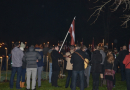 Lāčplēša dienas piemiņas brīži un lāpu gājiens Mārupē, 11.11.2014.