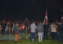 Lāčplēša dienas piemiņas brīži un lāpu gājiens Mārupē, 11.11.2014.