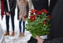 Atceres brīdis pie pieminekļiem Pirmās neatkarīgās LR karavīriem, 10.11.2016.