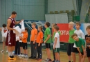 Mārupes skolēni sporto kopā ar basketbolistu Uldi Viļumu, 19.12.2013.