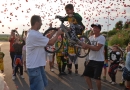 Mārupieši sveic BMX pasaules čempionu Emīlu Alleru, 28.07.2014.