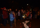 Lāčplēša dienas piemiņas brīži un lāpu gājiens Mārupē, 11.11.2014.