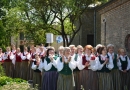 acelts Dziesmu un deju svētku karogs Mārupē! 30.06.2013.