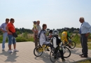 Mārupes Domes deputāti apseko novada sporta bāzes un laukumus, 07.08.2013.