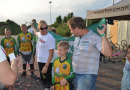 Mārupieši sveic BMX pasaules čempionu Emīlu Alleru, 28.07.2014.