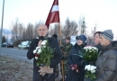 Barikāžu atcere Mārupē, 16.01. un 18.01.2014.
