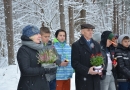 Atceres brīdis pie pieminekļiem Pirmās neatkarīgās LR karavīriem, 10.11.2016.