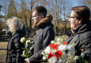 Komunistiskā genocīda upuru piemiņas brīdis Mārupes kapos, 24.03.2017.