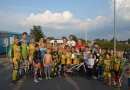 Mārupieši sveic BMX pasaules čempionu Emīlu Alleru, 28.07.2014.