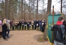 Tiek atklāts piemiņas akmens latviešu karavīriem, 13.11.2014.