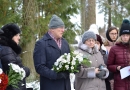 Barikāžu laika upuru piemiņas brīdis Mārupes kapos, 16.01.2019.