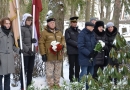 Barikāžu laika upuru piemiņas brīdis Mārupes kapos, 16.01.2019.
