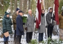 Barikāžu laika upuru piemiņas brīdis Mārupes kapos, 16.01.2019.