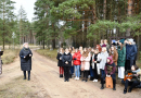 Lāčplēša dienā pie Golfa laukuma “Viesturi” atklāts trešais piemiņas akmens, 11.11.2019.