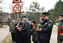 Lāčplēša dienā pie Golfa laukuma “Viesturi” atklāts trešais piemiņas akmens, 11.11.2019.