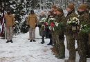 Ziemassvētku kaujās kritušo strēlnieku piemiņas brīdis Antiņu kapsētā, 07.01.2023.