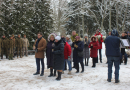 Ziemassvētku kaujās kritušo strēlnieku piemiņas brīdis Antiņu kapsētā, 07.01.2023.