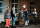 Ziemassvētku egles iedegšana Spuņciemā
