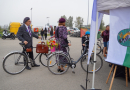 Bildē redzams Aktīvās tūrisma sezonas noslēguma velo brauciens Mārupes novadā