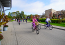 Bildē redzams Aktīvās tūrisma sezonas noslēguma velo brauciens Mārupes novadā