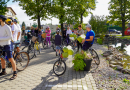Bildē redzams Aktīvās tūrisma sezonas noslēguma velo brauciens Mārupes novadā