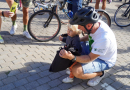 Bildē redzams Aktīvās tūrisma sezonas noslēguma velo brauciens Mārupes novadā