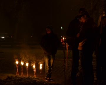 Lāčplēša dienas lāpu gājiens Mārupē, 11.11.2013.