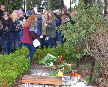 Barikāžu atceres brīdis Mārupē, 16.01.2015.