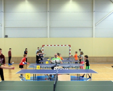 Mārupes atklātais galda tenisa turnīrs bērniem 14.11.2015.