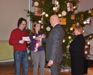 Jaundzimušo sveikšanas pasākums “Esmu mazais mārupietis”, 19.12.2015.