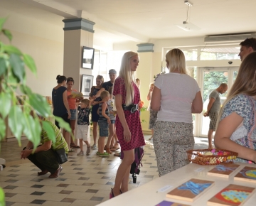 Mārupes mākslas studijas izstādes “Dimanti” atklāšana, 31.05.2016.