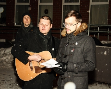 Mārupes novadā atzīmē Lāčplēša dienu, 11.11.2016.