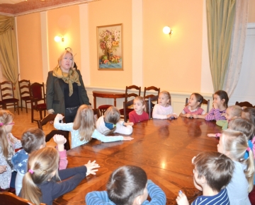 Mārupes PII “Zeltrīti” Ekoskolu Rīcības dienu ietvaros viesojas Domē 06.11.2015.