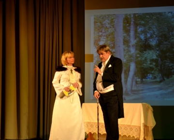 Mārupes Dāmu klubiņa izrāde “Pirms simts gadiem Bieriņmuižā” 17.11.2015.