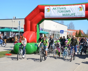 Tautas velobrauciens “Zaļi ripojam”, 04.05.2017.