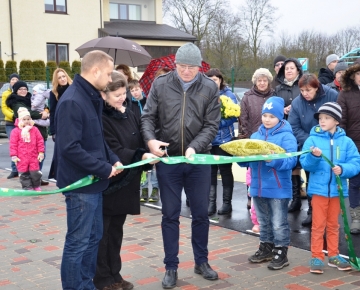 Gerberu ielas sporta laukuma atklāšana 22.12.2015.