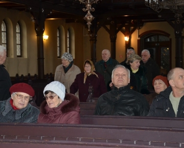 Mārupieši, komunistiskā genocīda upurus pieminot, 25.03.2014.