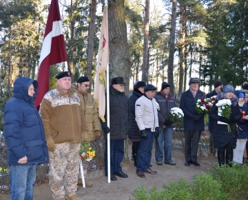 barikāžu upuru piemiņas brīdis