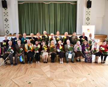 Mārupes novada senioru, kam 80, 85, 90 un vairāk sumināšanas pasākums, 08.05.2019.