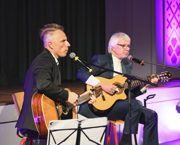 Lāčplēša dienas koncerts "Spēka dziesmas" ar Juri un Matīsu Pavītolu, 11.11.2019.
