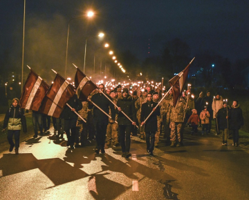 Lāčplēša dienas LĀPU GĀJIENS, 11.11.2019.