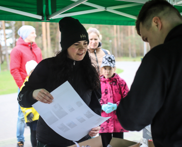 Foto orientēšanās sacensības Jaunmārupē | 13.04.2024.