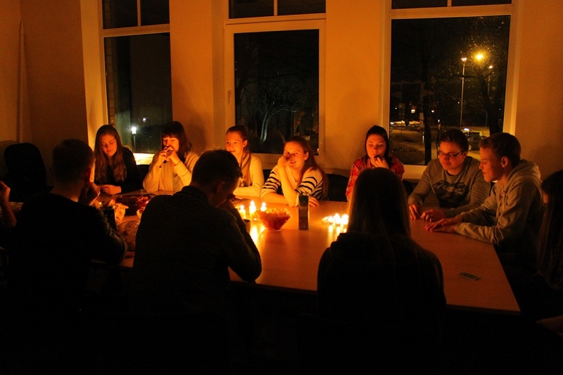 Zemes stunda Mārupes novada Jauniešu Domē, 28.03.2015.