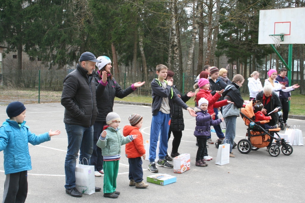 Ģimeņu sporta diena Skultē, 25.04.2015.