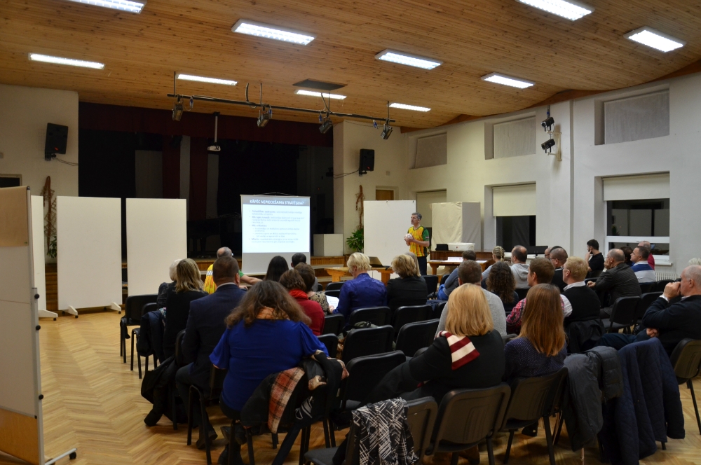 Mārupes novada sporta un aktīvās atpūtas attīstības stratēģijs 1.seminārs 12.11.2015.