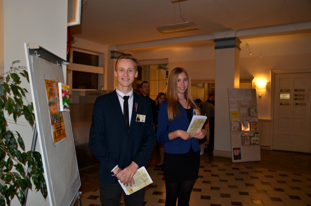 Svinīgs sarīkojums par godu Latvijas valsts svētkiem 17.11.2015.
