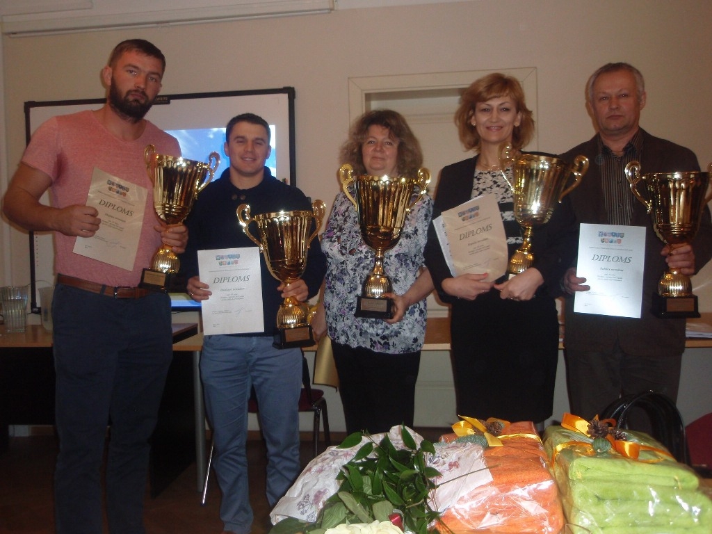 Pierīgas novadu 2015. gada sporta spēļu uzvarētāju sveikšana 04.12.2015.